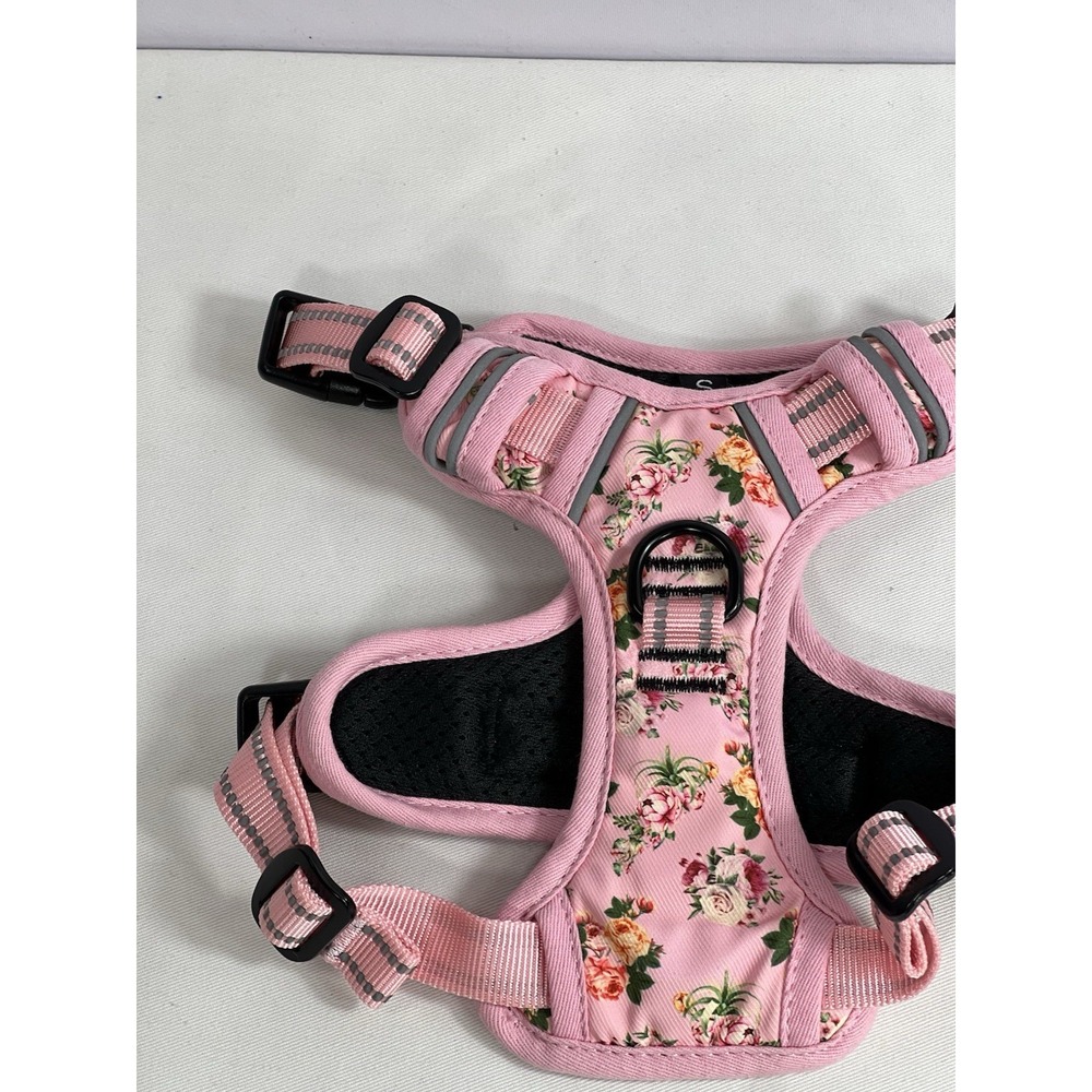 Timos No‎ Pull Dog Harness Padded Vest, Size Small, Reflective, Pink - Picture 5 of 5